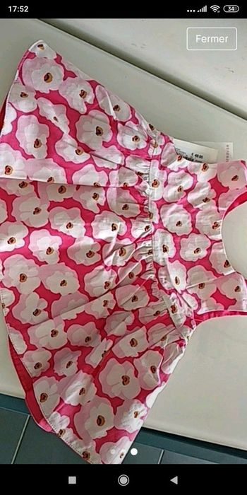 Blouse catimini réversible 2 ans