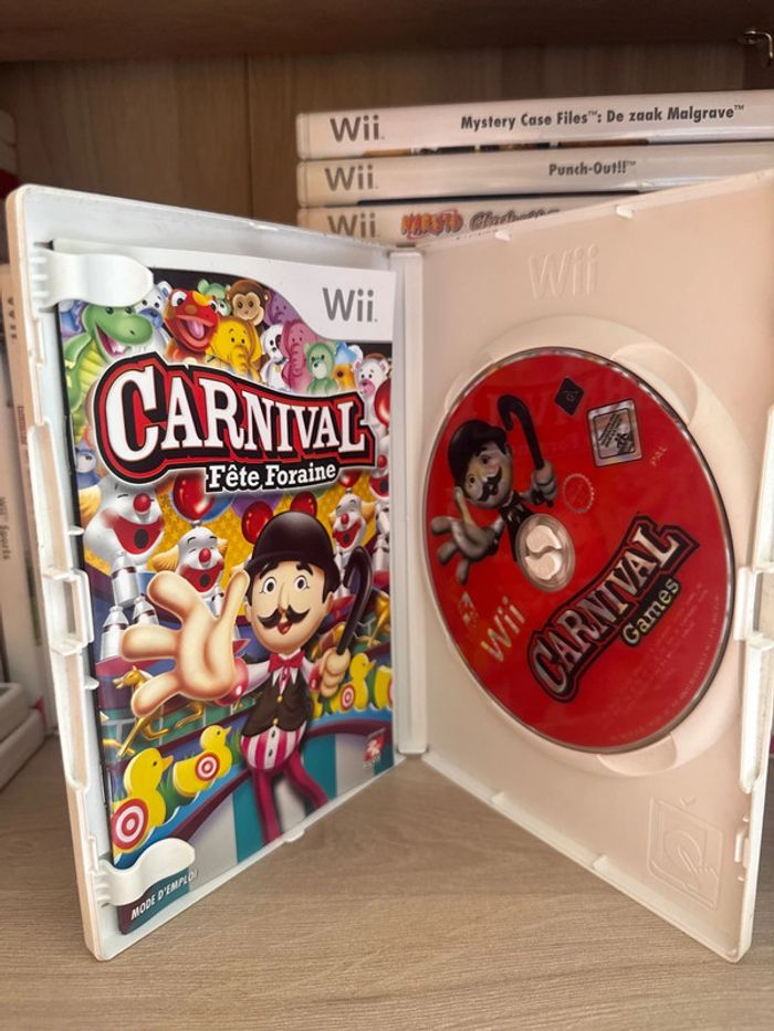 Carnival fête foraine jeu Wii plus de 25 jeux - photo numéro 2