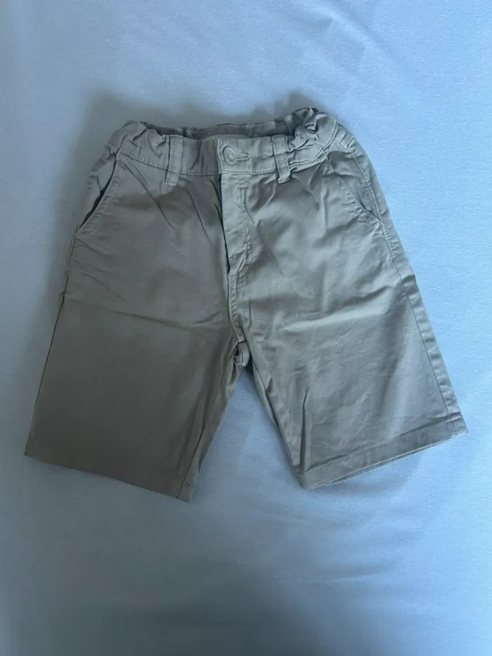 Short habillé beige Zara 7 ans
