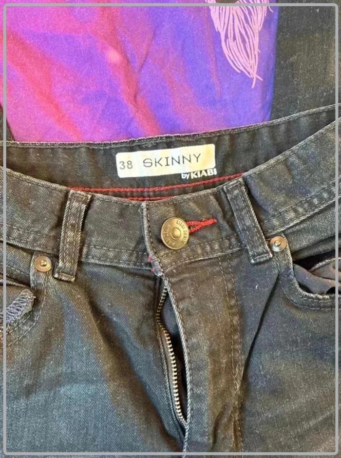 Jeans homme skinny taille 38 marque kiabi - photo numéro 4