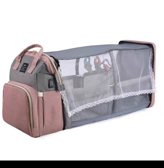 Sac à langer sac à dos lit de voyage - photo numéro 5