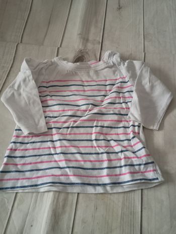 Tee shirt manche longue bébé fille