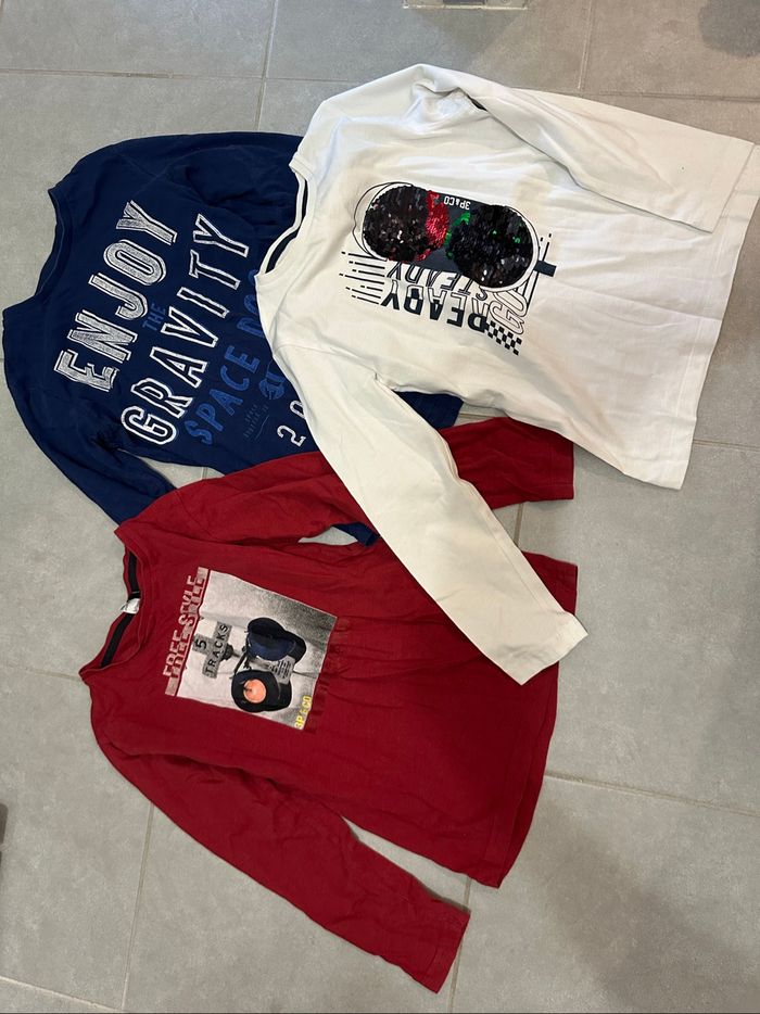 Hauts longues manches 7/8ans