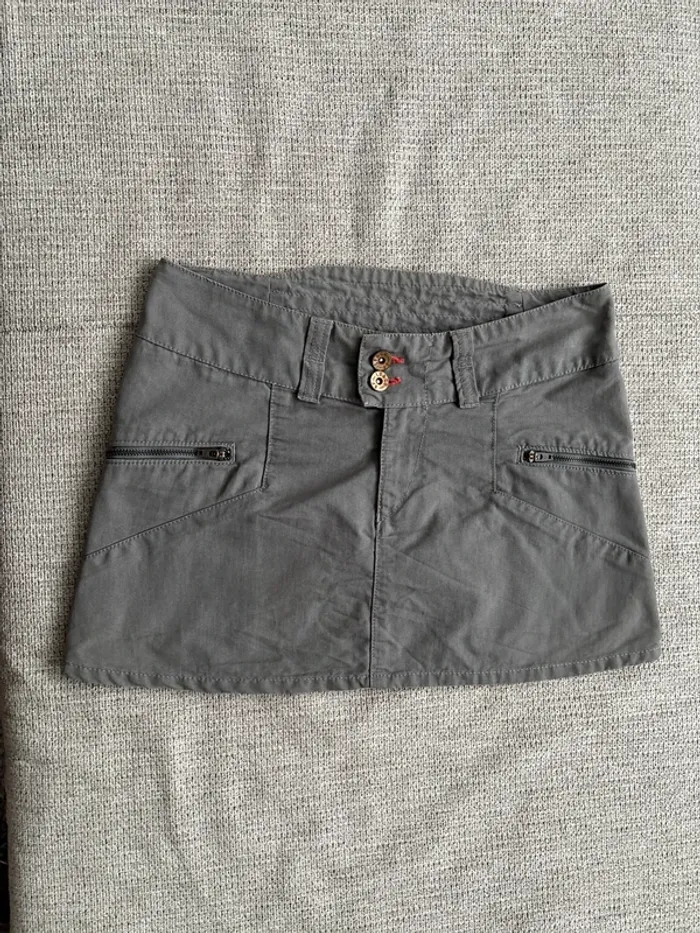 Jupe mini jeans