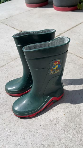 Bottes pluie plage mixte plouf