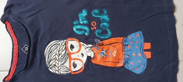 Tshirt manche longue 5/6 ans - photo numéro 2