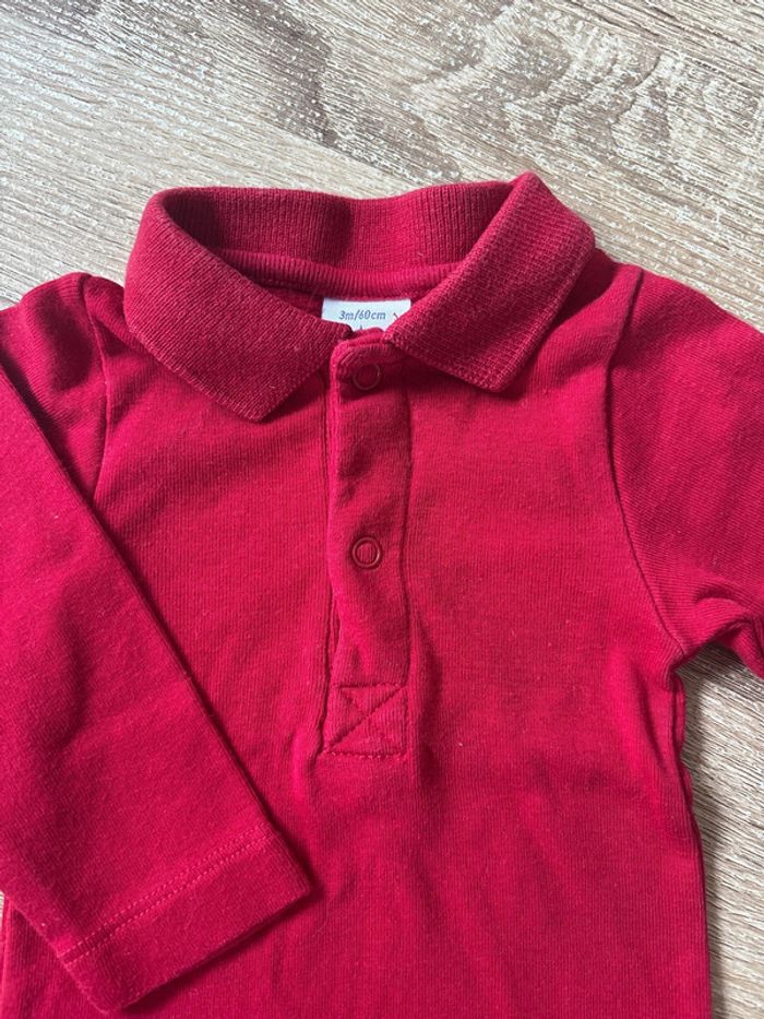 Body à col Petit Bateau 3 mois - photo numéro 3