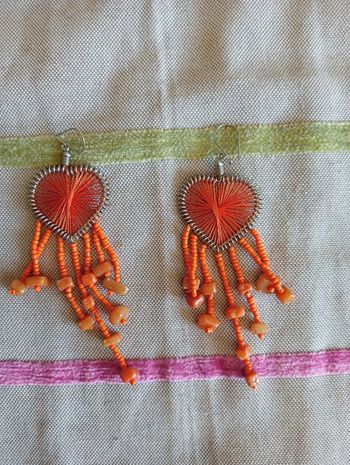 Boucles d'oreilles cœur