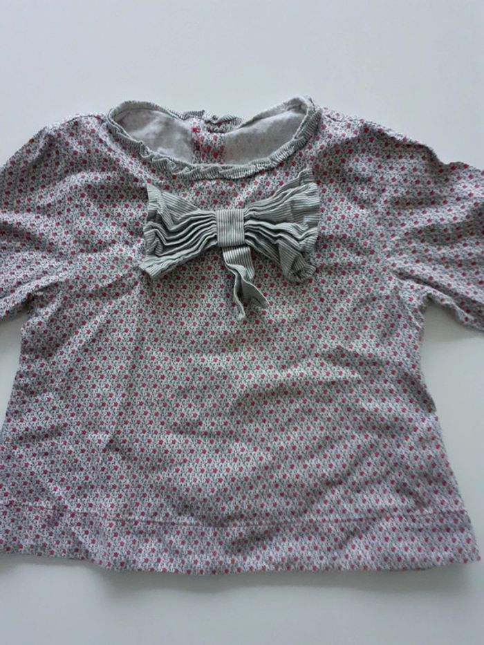 Tee-shirt fille 3 ans Jean Bourget - photo numéro 2