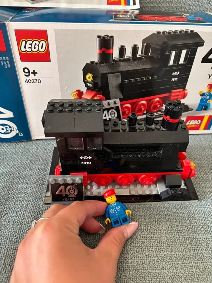 Locomotive train lego 40 ans - photo numéro 3