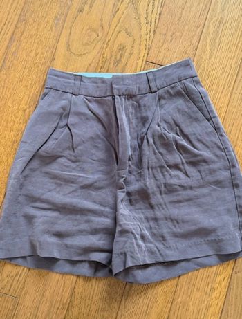 Short chocolat Stradivarius 