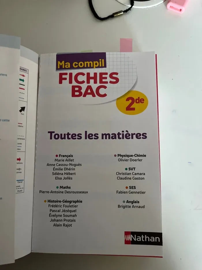 Livre avec fiche bac niveau 2de - photo numéro 4