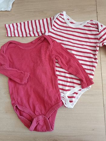 2 bodies manches longues