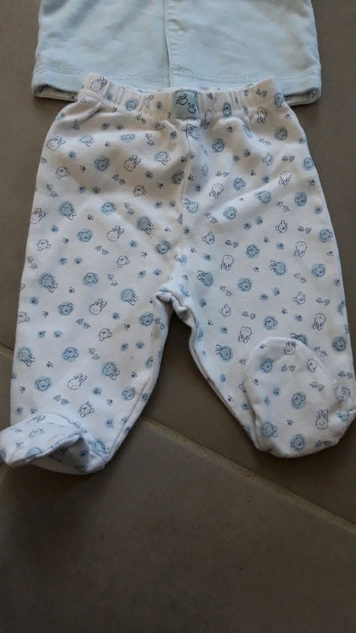 Ensemble/pyjama/dors bien kiabi 0/1mois - photo numéro 2