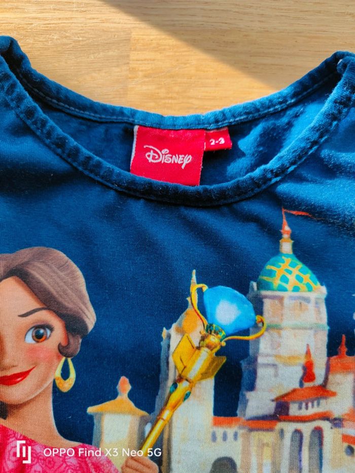 T- shirt manche longue Disney 2-3 ans - photo numéro 3