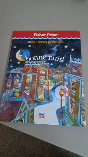 Livre "bonne nuit" de Fischer-Price