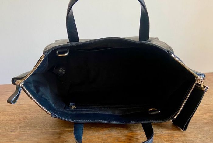 Gerard Darel cuir noir authentique bandoulière # - photo numéro 3