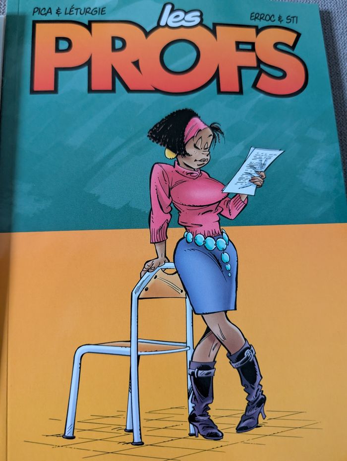 Lot de BD les profs - photo numéro 3