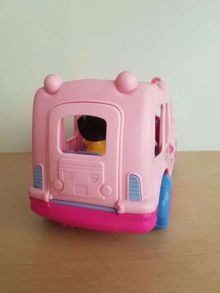Fisher price car scolaire rose, sonore et lumineux Little people de Fisher Price - photo numéro 8