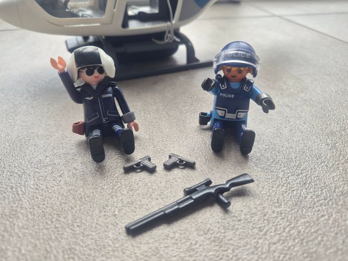Hélicoptère de police playmobil 6921 - photo numéro 2