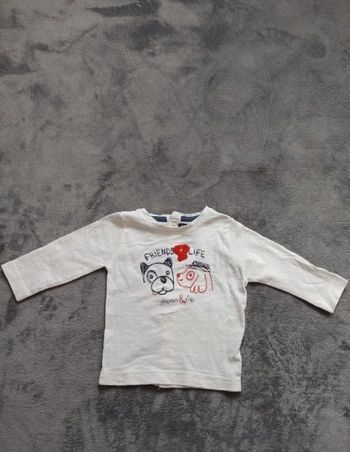 Tee shirt 6 mois " chien 🐕"