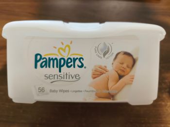 PAMPERS 56 lingettes Sensitive 