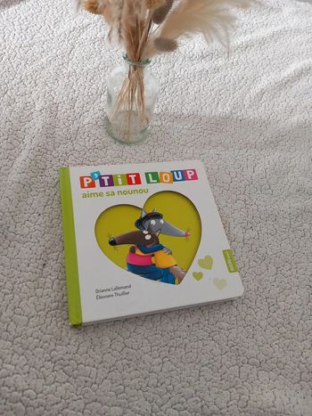 Livre P'tit loup aime sa nounou