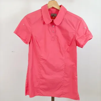 Chemise femme manches courtes rose fuchsia – NTSC – Taille 38 A691