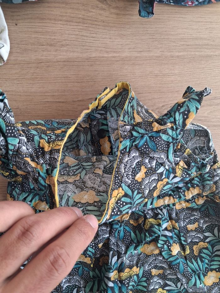 Lot robes et combinaisons 12 mois Verbaudet etc - photo numéro 7