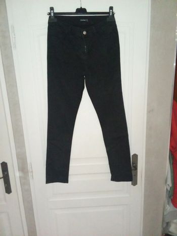 Pantalon slim noir