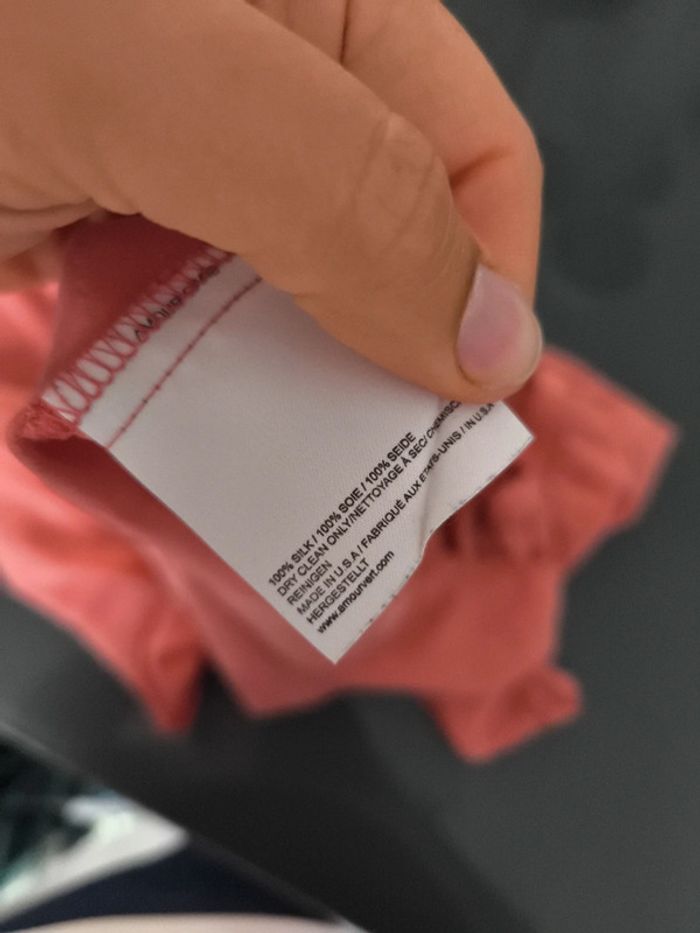 Blouse amour vert L - photo numéro 10