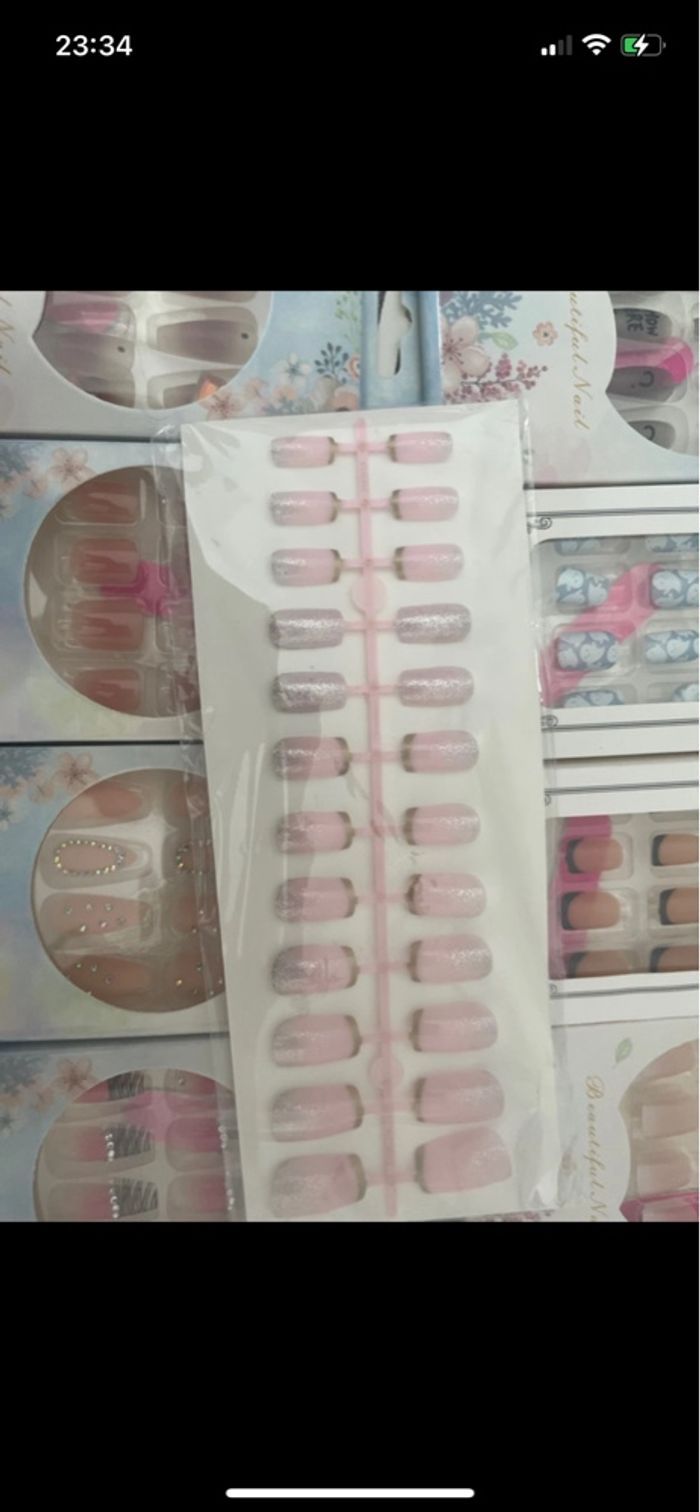 Lot faux ongles - photo numéro 3