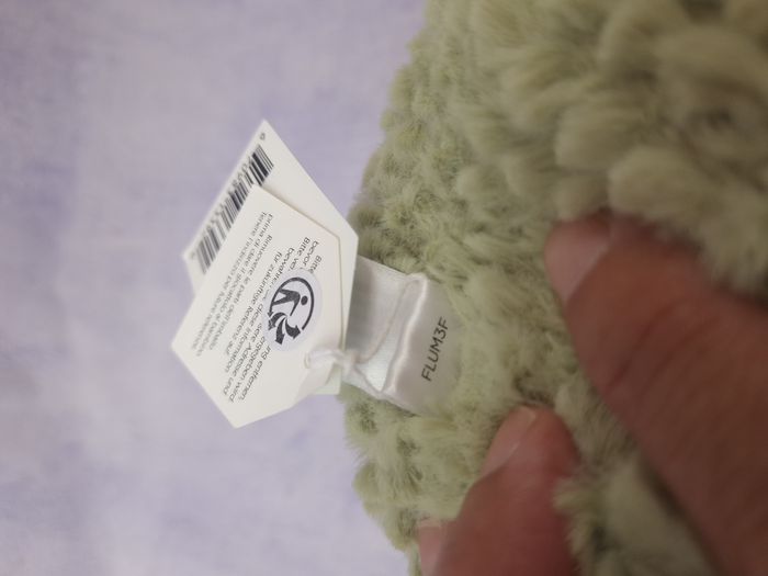 Peluche Jellycat neuve rare retired Flumpie frog grenouille FLUM3F NWT - photo numéro 7