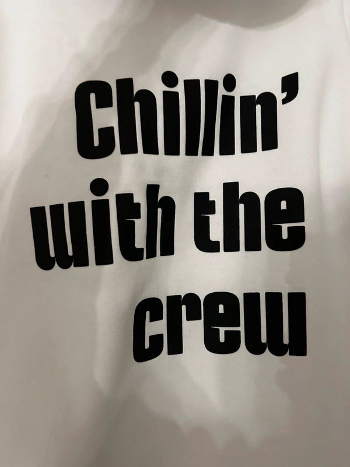 Sweat à capuche blanc - photo numéro 3