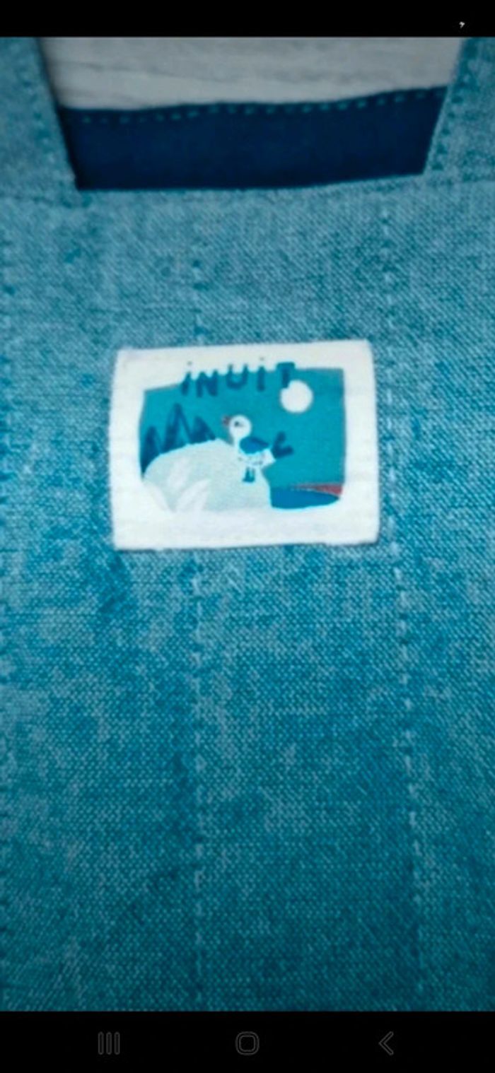 Robe à bretelles épaisse Absorba 12mois 74cm 👻 - photo numéro 3