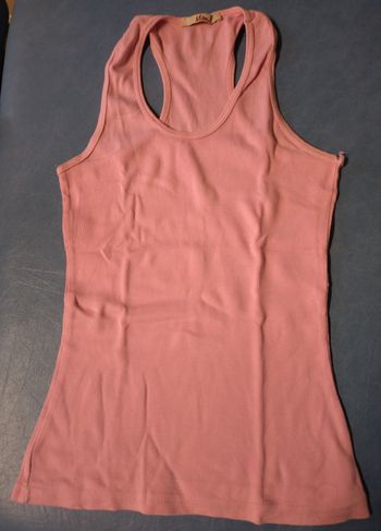Débardeur rose pâle femme T1 Mim