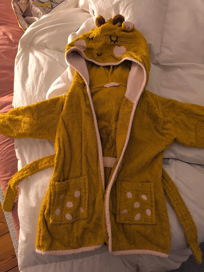 Peignoir de bain à capuche Vertbaudet