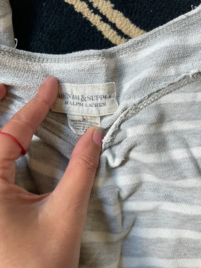 Sweat col évasé xl Ralph Lauren - photo numéro 4