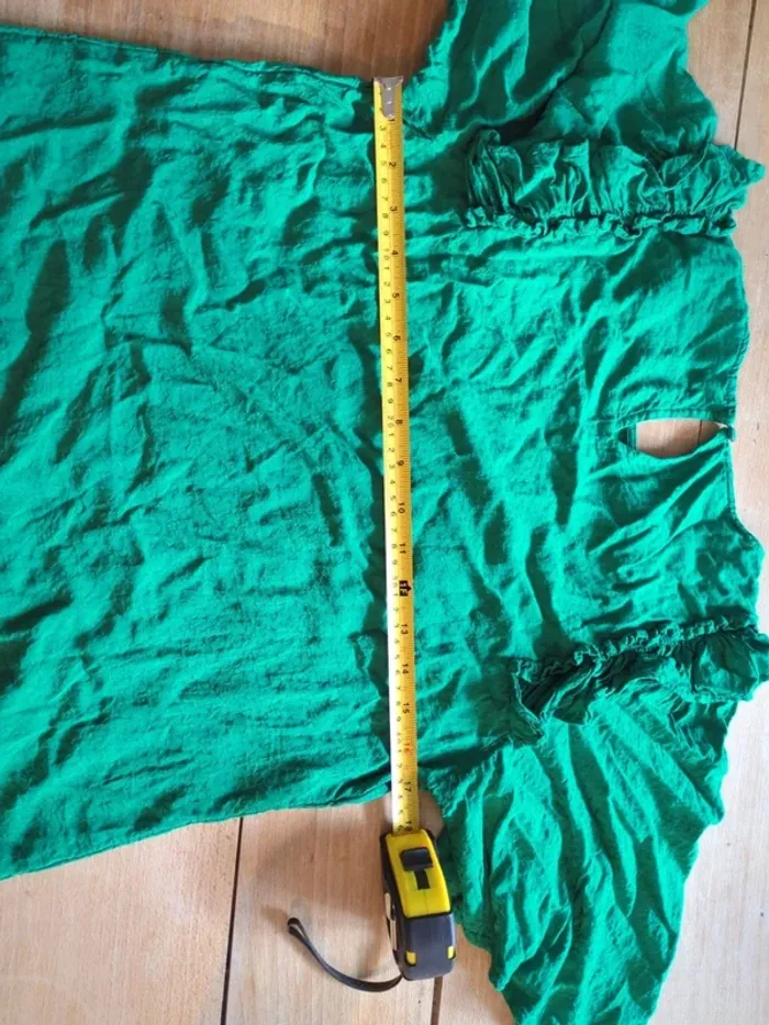 Blouse verte - photo numéro 7