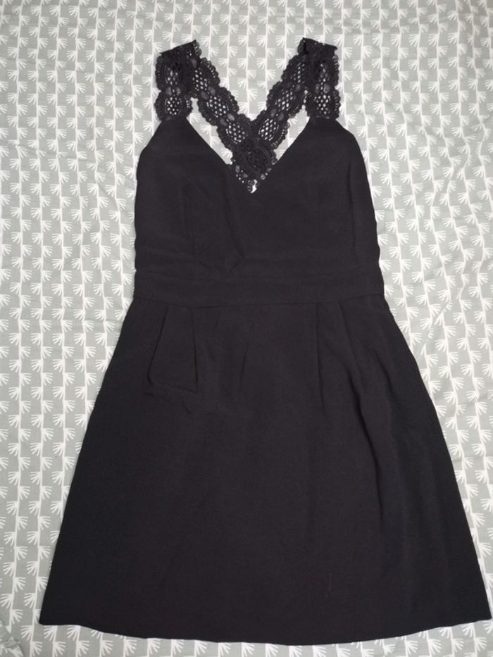 Robe Ombeline Sézane noir T38 - photo numéro 7