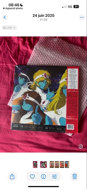 Vinyl daft punk interstella 5555