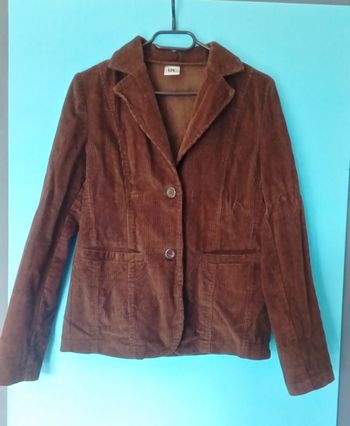 🍁Veste en velours tendance marron "La redoute" taille 38🍁