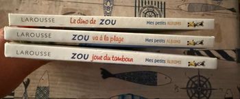 Lot de 3 livres Zou