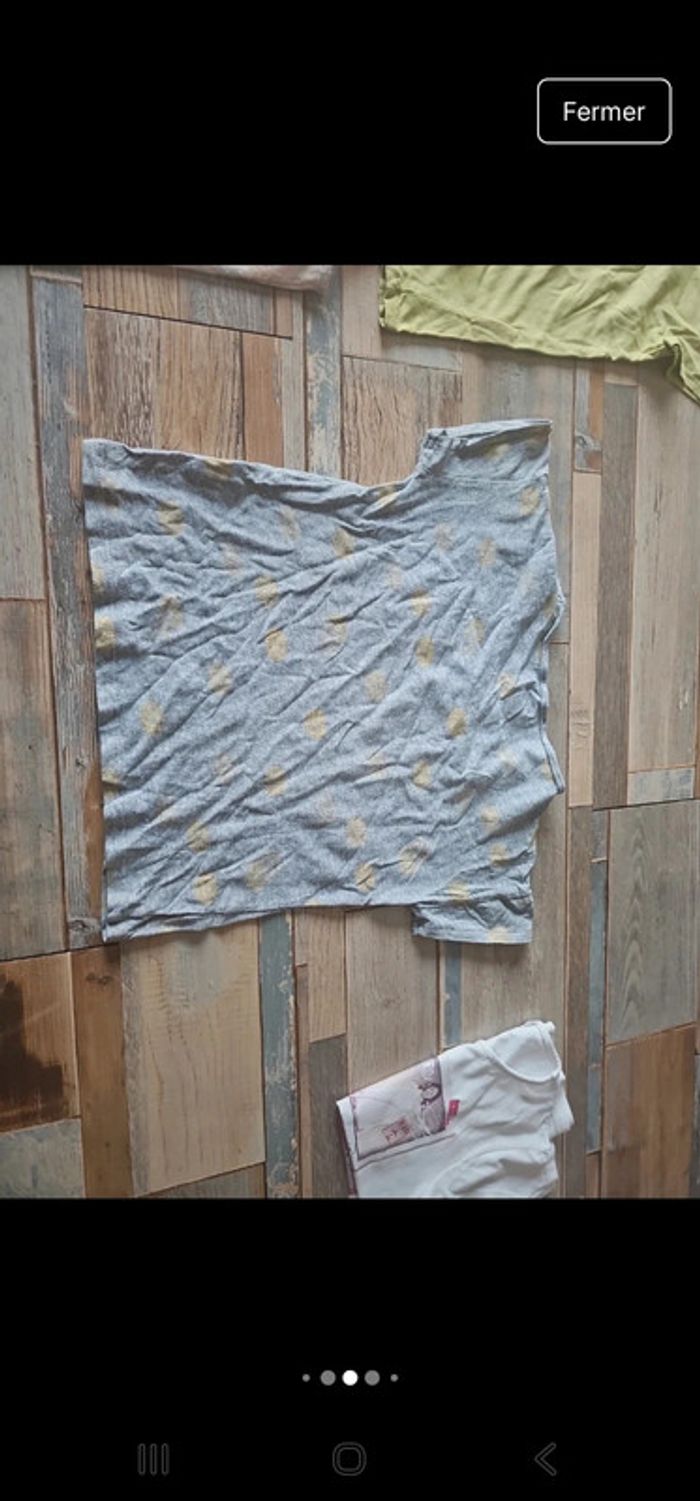Lot de 4 t shirts fille Taille 8 ans - photo numéro 7