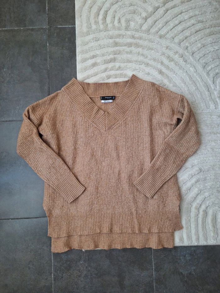 Pull camel mérinos et alpaga - photo numéro 2