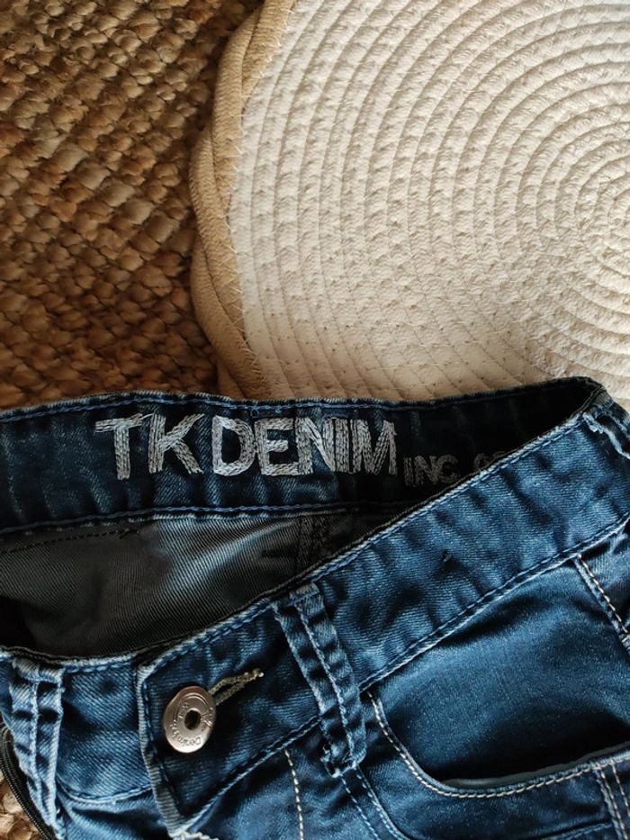 Bermuda TK denim 10 ans - photo numéro 4