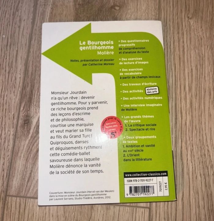 Livre « Le bourgeois gentilhomme » - photo numéro 2