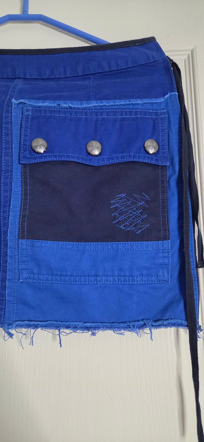 Jupe Zadig & Voltaire 💙 – pièce rare – style rock chic avec poches à pressions – excellent état - photo numéro 2