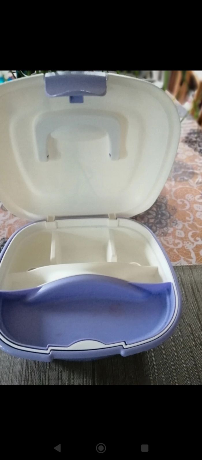 Vanity mauve et blanc, Tontarelli - photo numéro 2