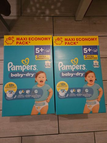 Pampers baby dry taille 5
